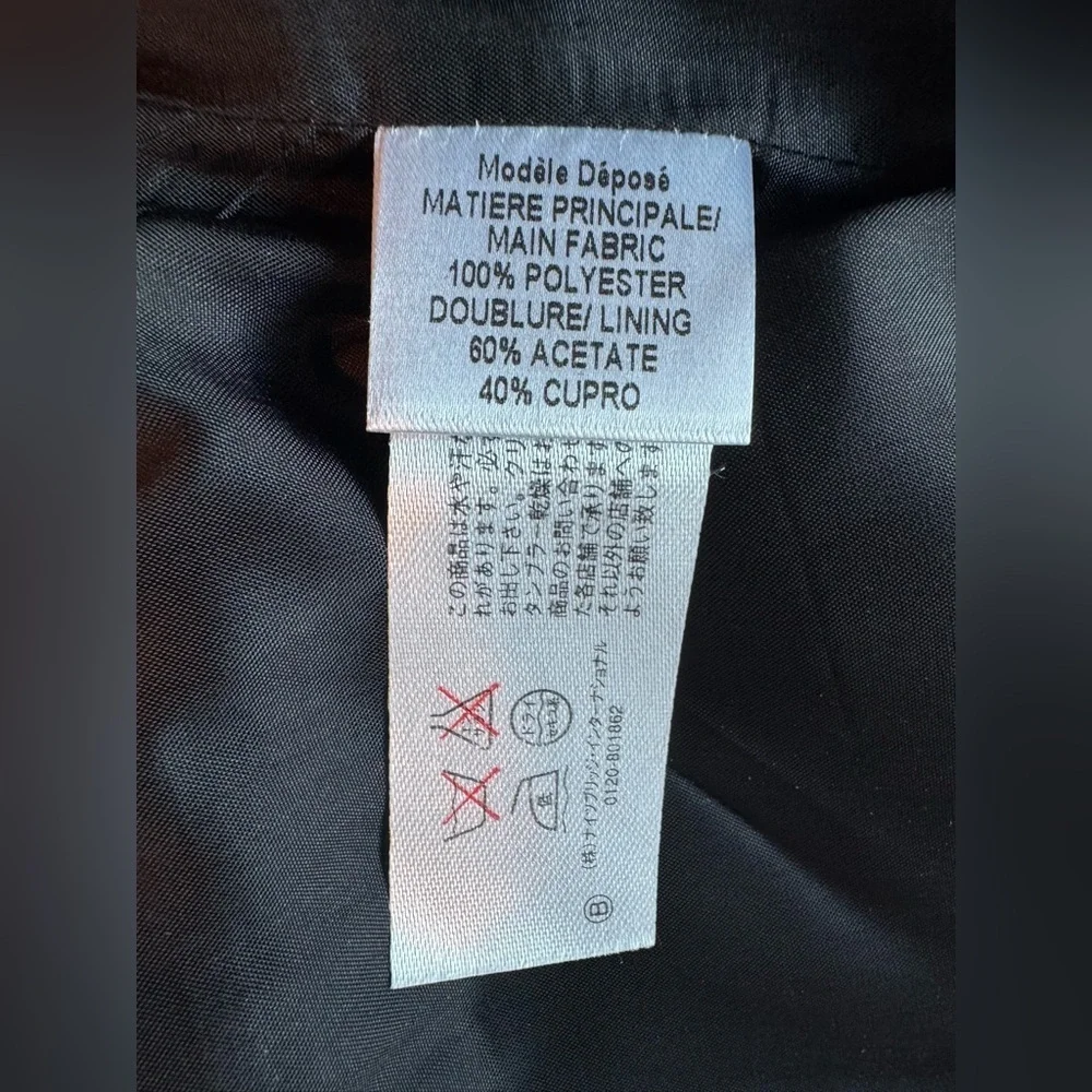 PAULE KA 40 6 Animal Print Belted Lined Dress Designer Leopard Grosgrain Medium - Picture 10 of 12